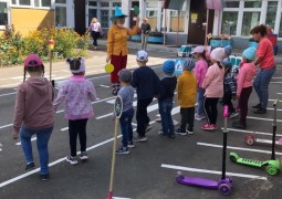 Госавтоинспекция организовала профилактическое мероприятие для воспитанников детского сада