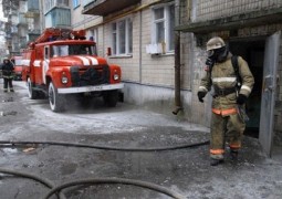 На улице Чкалова в Волжске произошёл пожар в подъезде