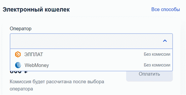 оплата госпошлины на госуслугах с электронного кошелька