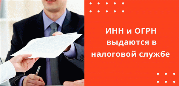 ИНН и ОГРН выдаются в налоговой службе, но у документов разное назначение